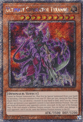 Ultimate Conductor Tyranno - RA04-EN287 - (Platinum Secret Rare) - 1st Edition